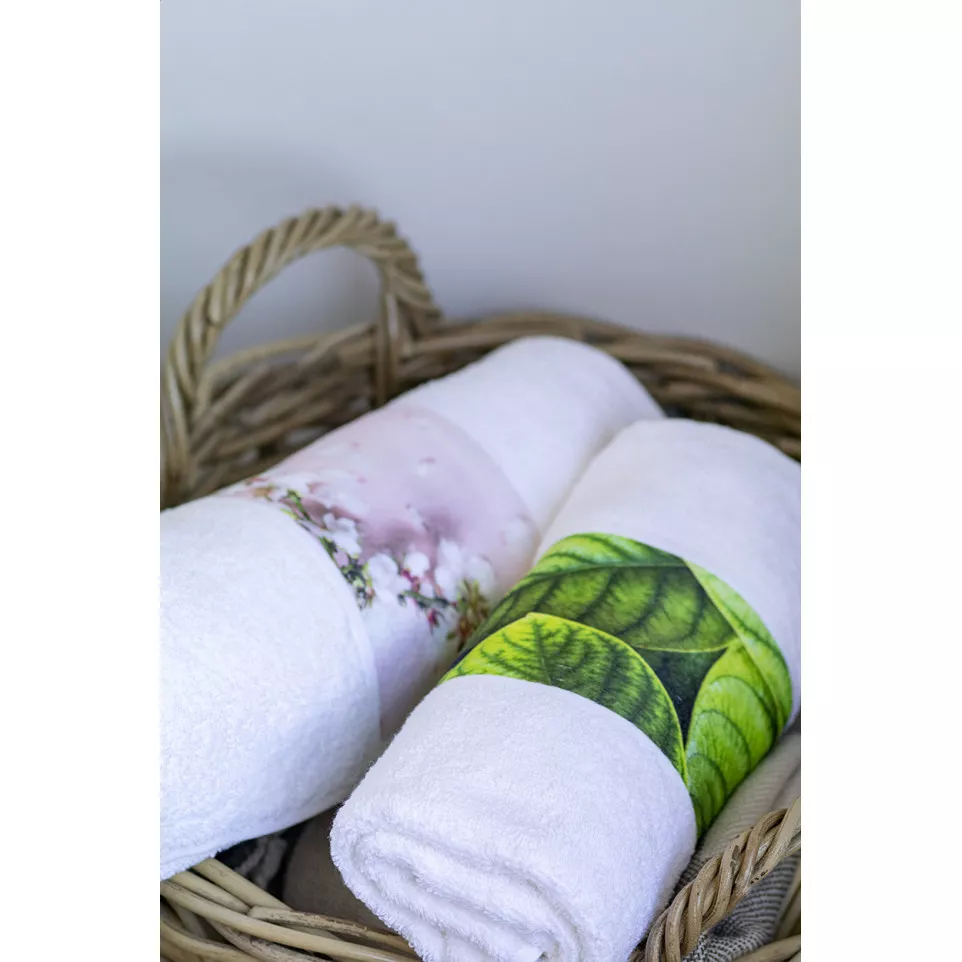 Subowel M wit  handdoek met...