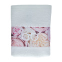 Subowel S wit  handdoek met sublimatiedruk 