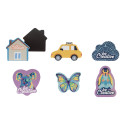 Fridgy white  custom fridge magnet 