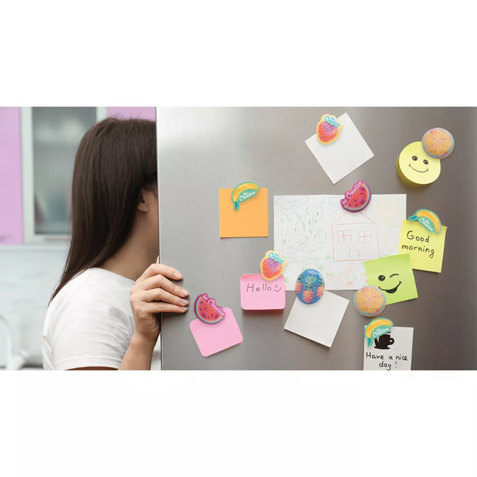 Fridgy white  custom fridge magnet 