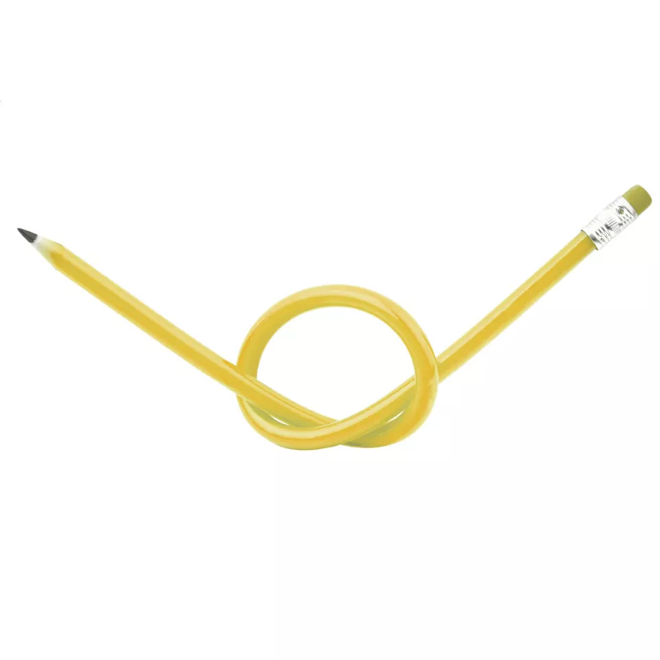 Flenxil jaune  crayon flexible 