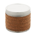 Scendle brown silver scented candle, chocolate 