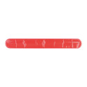 Reflekto rouge  bracelet réfléchissant 