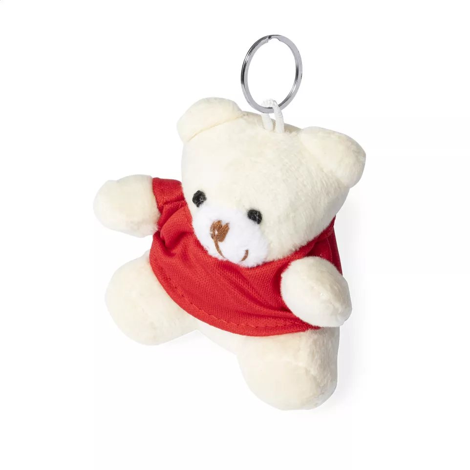 Keyted rouge  porte-clés ourson en...