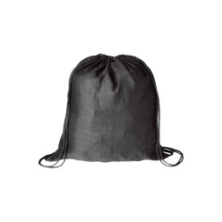 Kassy black  drawstring bag 