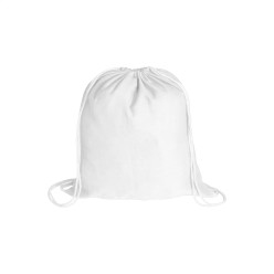 Kassy white  drawstring bag 