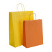 Store oranje  papieren tas 