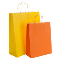 Mall jaune  sac en papier 