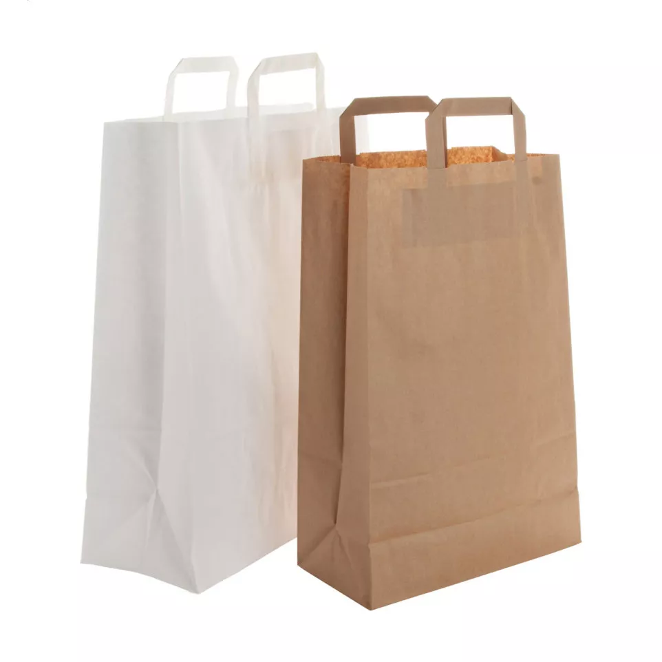 Boutique blanc  sac en papier 