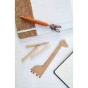 Looney natuurlijk  houten liniaal 