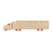 Looney natural  wooden ruler 