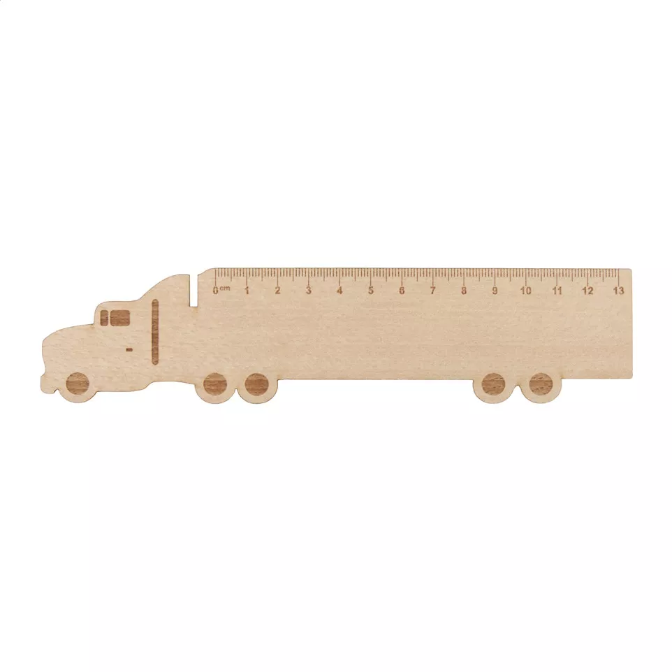Looney naturelle  règle en bois 