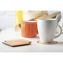 Brew blanc  sous-verre 