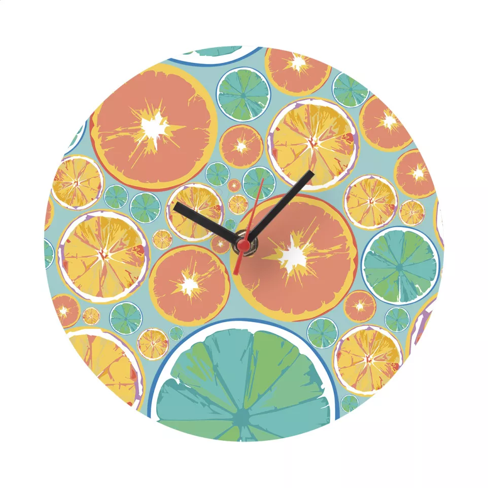 BeTime D blanc naturelle pendule murale 