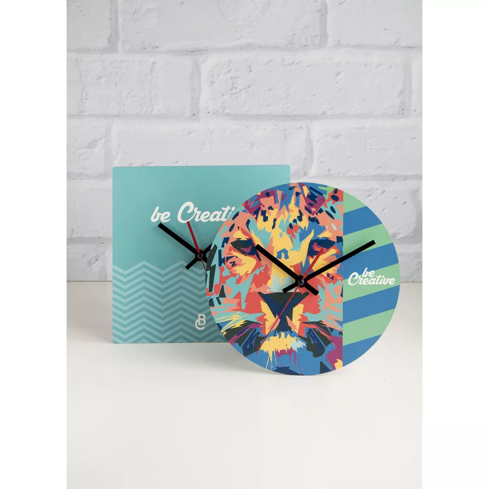 BeTime D white natural wall clock 