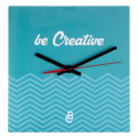 BeTime B white natural wall clock 
