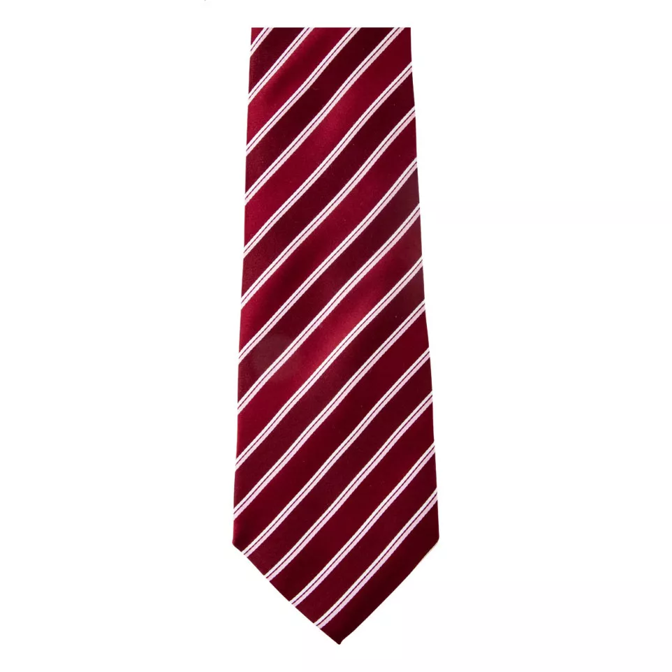Vivonne claret rood stropdas 
