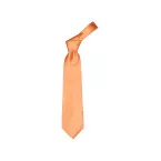 Colours oranje  polyester stropdas  