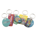 CreaFob transparent  custom made keyring 