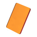 CreaFob orange transparent  porte-clés 