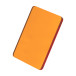 CreaFob transparent orange  custom made keyring 
