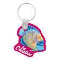 CreaFob fuchsia  custum made sleutelhanger 