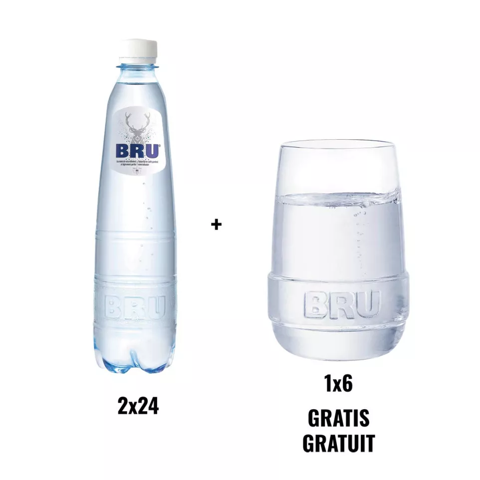 ACTIE BRU: 2 x Bru lichtsprankelend...