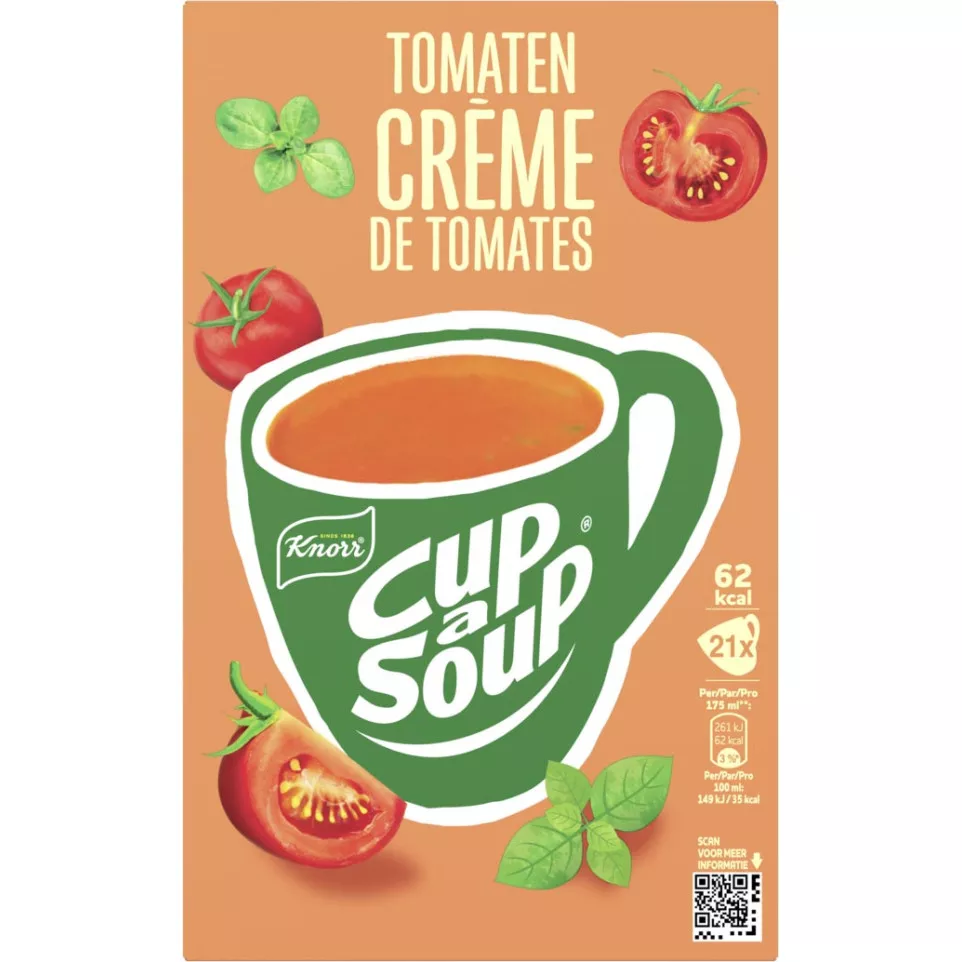 Knorr Cup-a-Soup tomaat creme, pak...