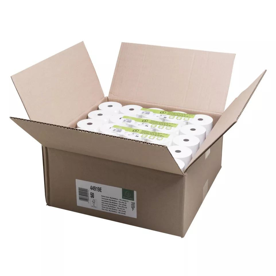 Bobine pour tickets de caisse 80x68mm...