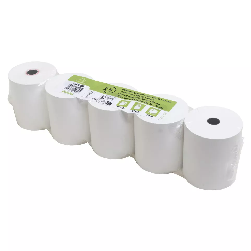 Exacompta Thermal Receipt Rolls 48gsm...