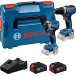 Combo-kit 2 visseuses Bosch GSR 18V-65 + GDR 18V-215 / pce