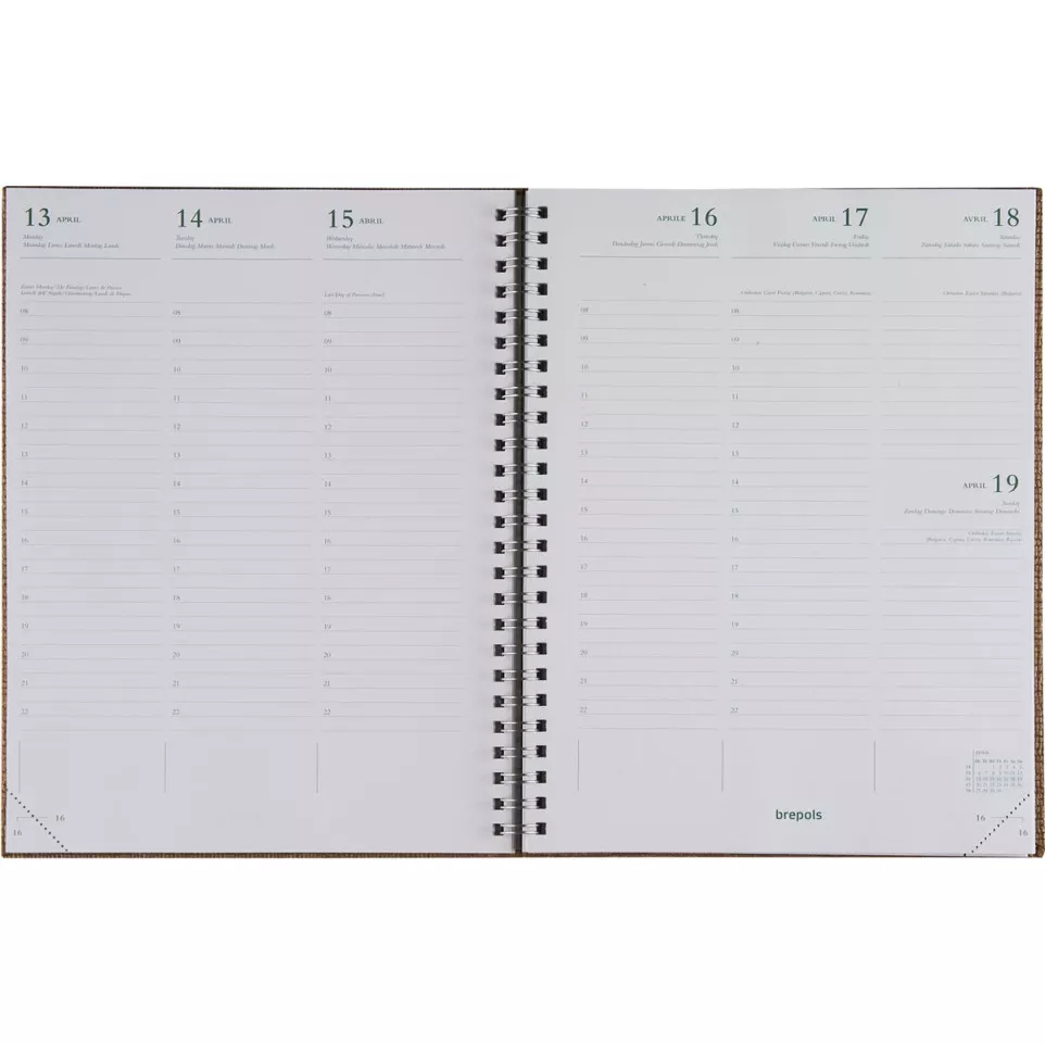 Brepols agenda Ecotiming, Kazar,...