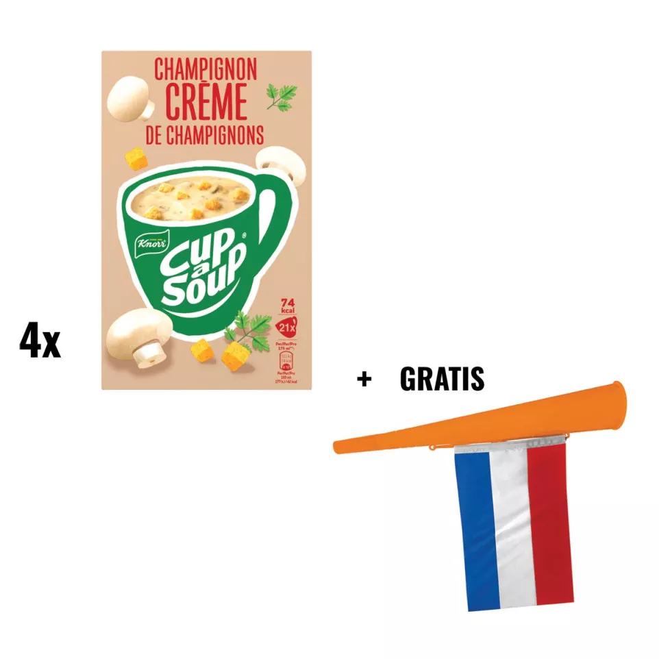 ACTION: 4 x Knorr Cup-a-Soup Cream...