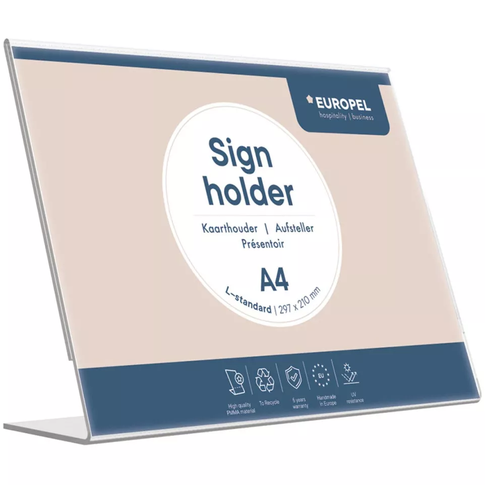 Europel Budget Document Display Stand...