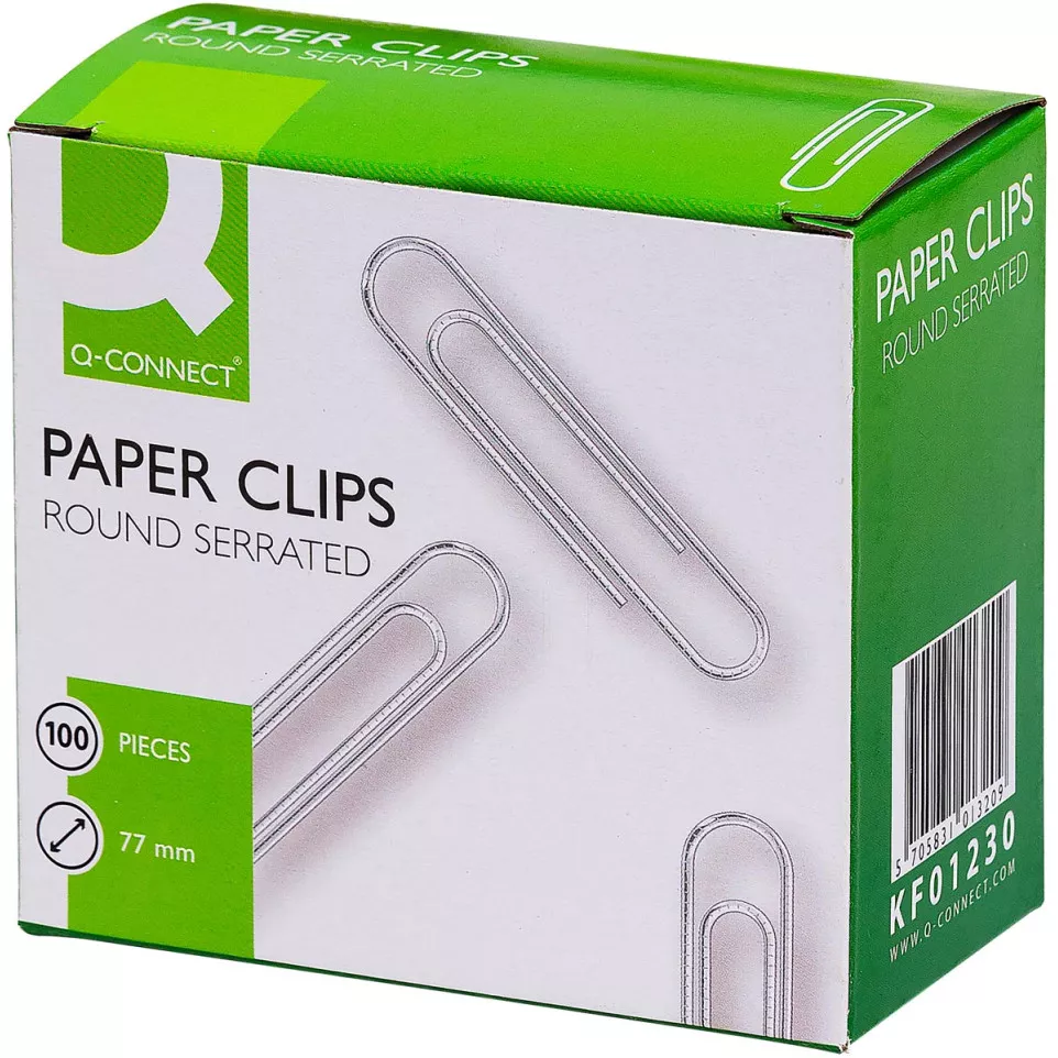 Q-CONNECT attache-tout, 77 mm, boîte...
