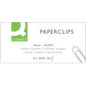 Q-CONNECT paper clips 26 mm box of 100 pieces