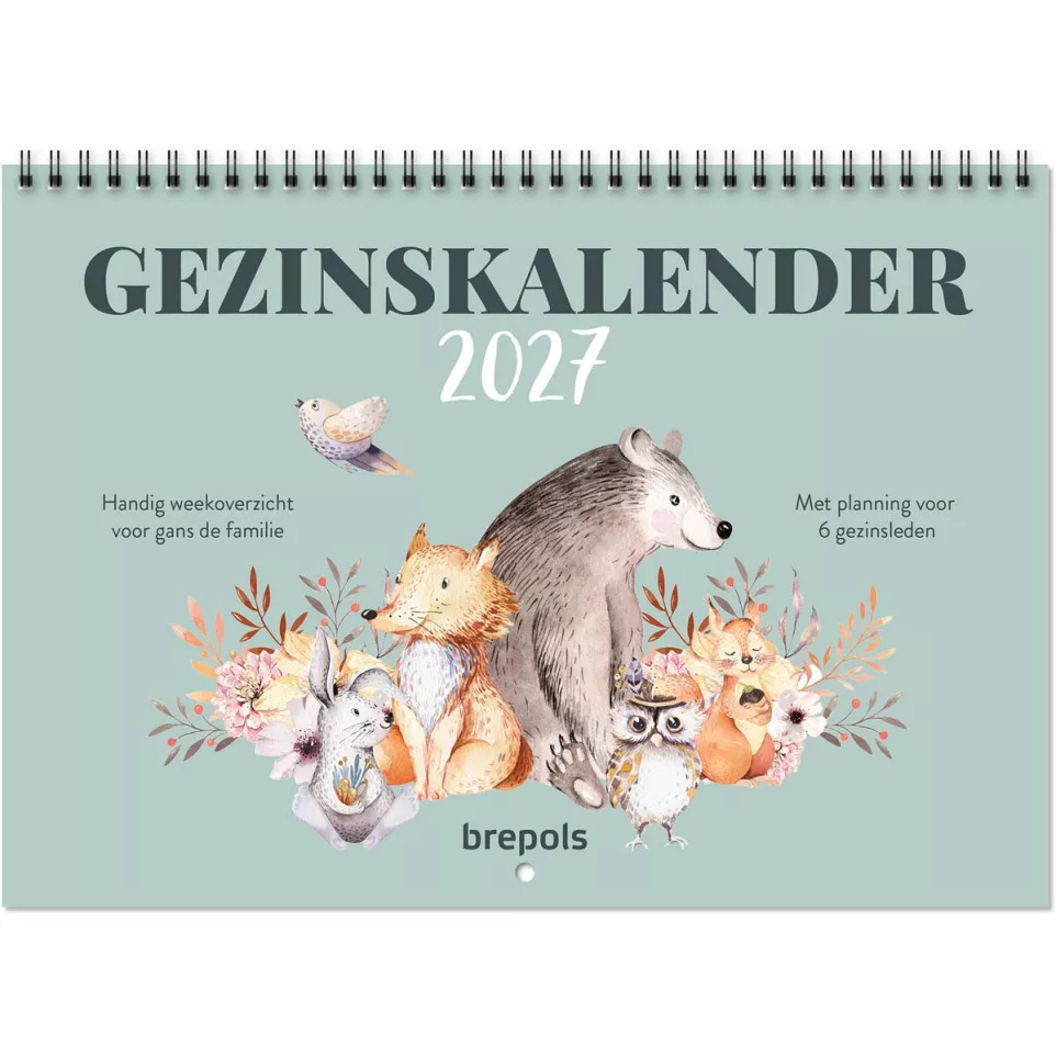 Brepols calendrier semaine,...
