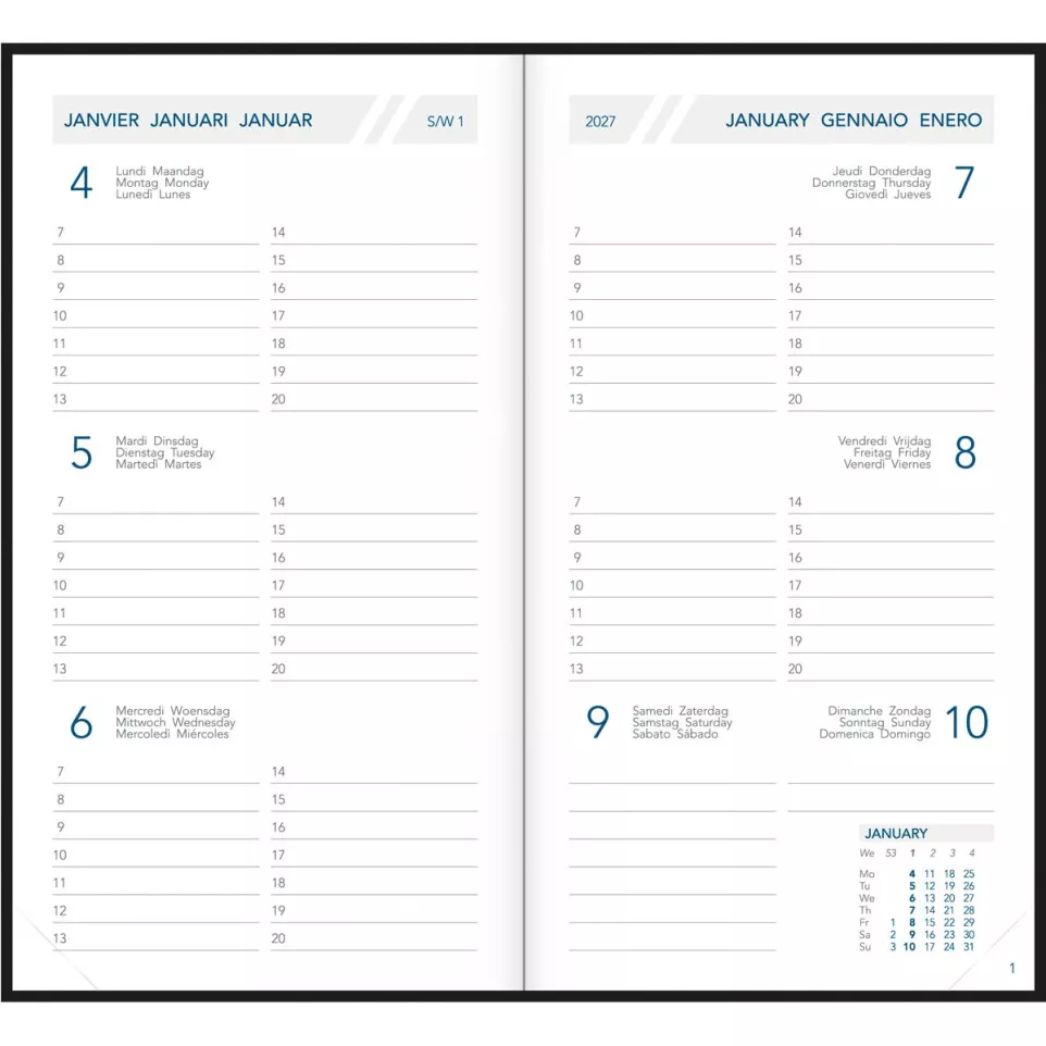 Aurora Visuplan 20 zakagenda,...