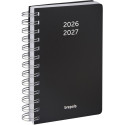 Brepols journal de classe Wire-O, noir, 2026-2027