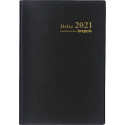 Brepols agenda Delta Seta 6 langues, noir, 2027