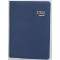 Brepols Delta Genova Diary 6 Languages Blue 2026 Pocket Size