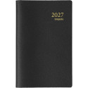 Brepols Delta Genova Pocket Diary 6 Languages Black 2026