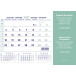 Brepols Mouse Pad and Calendar 23x18 cm Dutch-French 2026