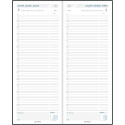 Aurora Longo LA411 Linen Desk Diary Black 2027