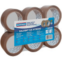 DONAU verpakkingsplakband Solvent, 42 micron, 48 x 60 m, bruin