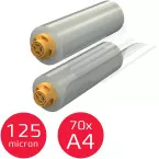GBC hervulbare lamineerrol Velocity, 125 micron, glanzend