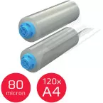GBC rouleau de plastification rechargeable Velocity, 80 microns, brilliant