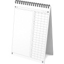 Oxford Office Essentials taskmanager quotidien, 140 pages, ft A5, bleu