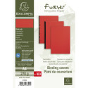 Paquet de 100 couvertures Grain cuir pour reliure A4/ Pce