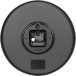 MAUL Drip Wall Clock Quartz 30.5 cm Diameter Plastic Frame Black